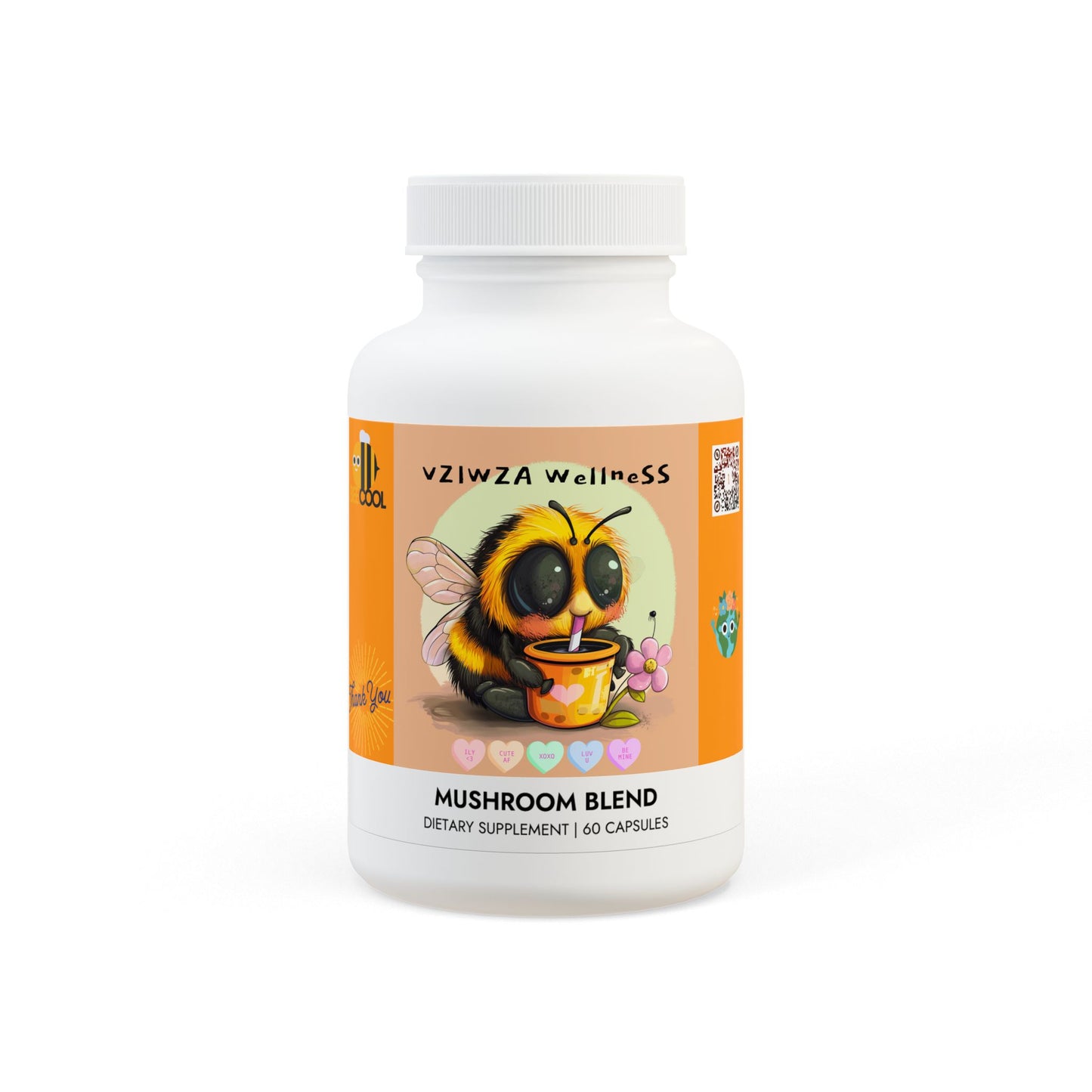 Mushroom Blend Supplement (60 Capsules)