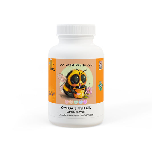 Omega 3 Fish Oil Supplement (60 Softgels)
