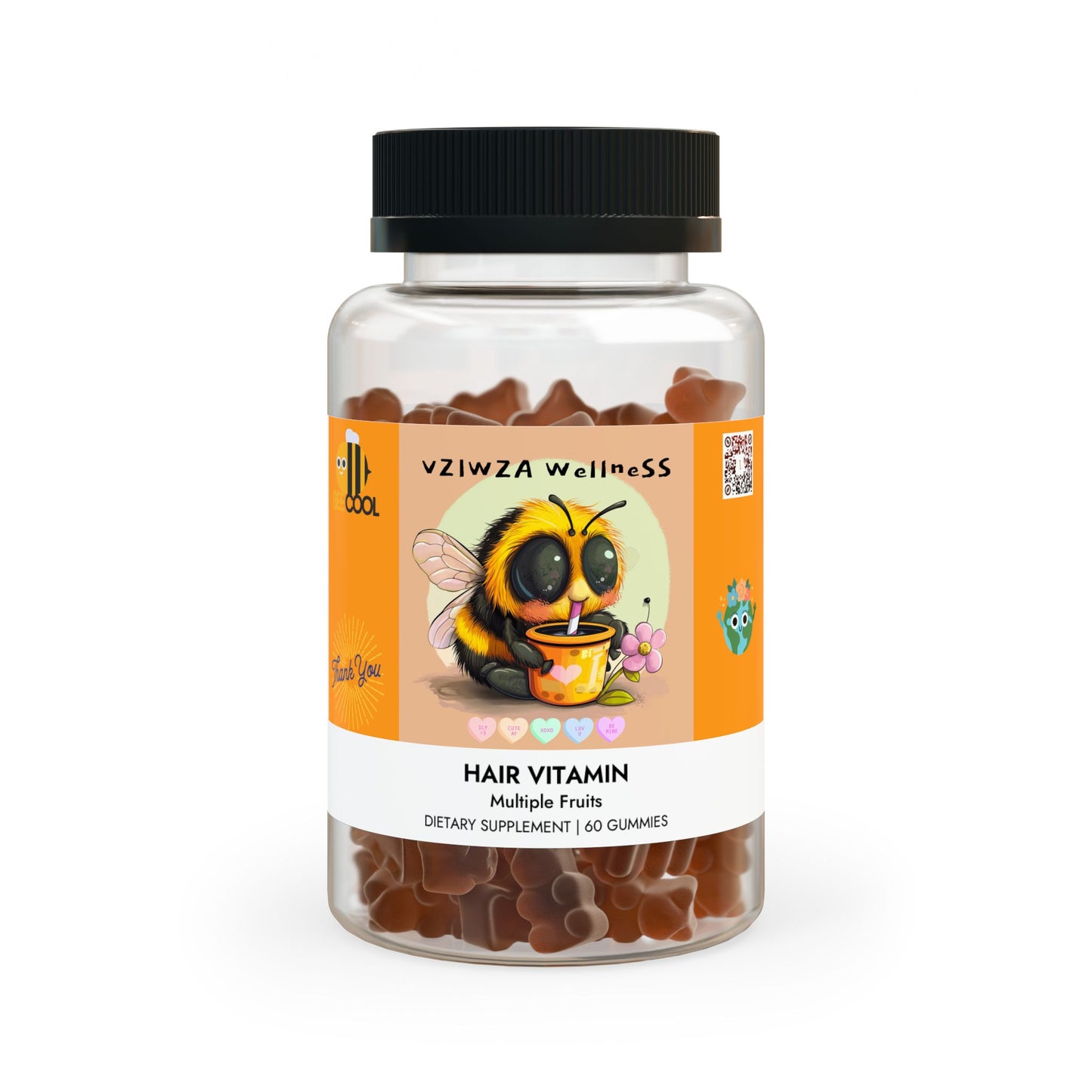 Hair Vitamin Gummies (60 Gummies)