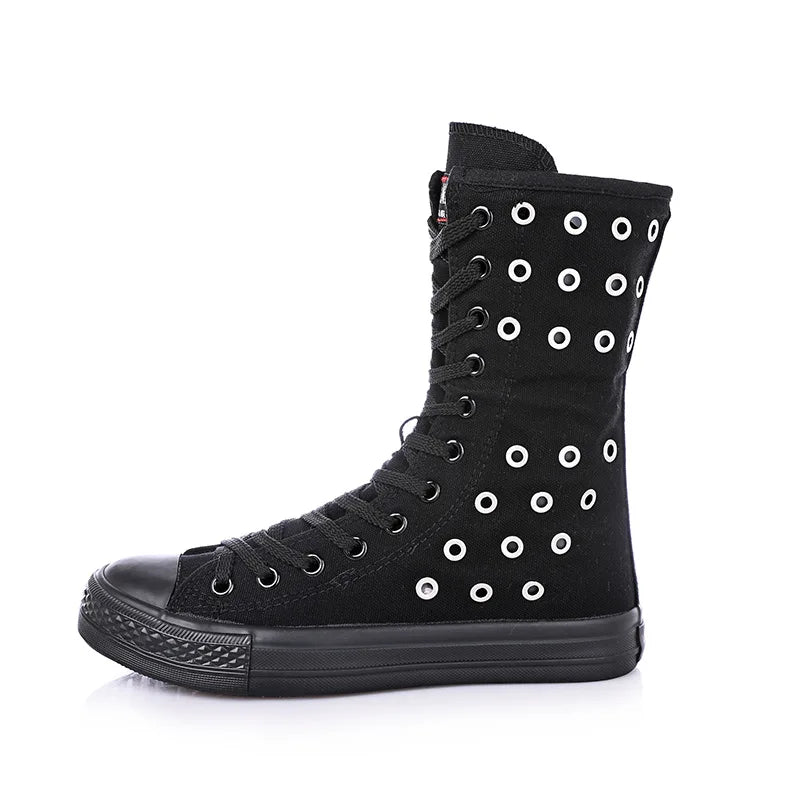 Black Air Ankle Boots