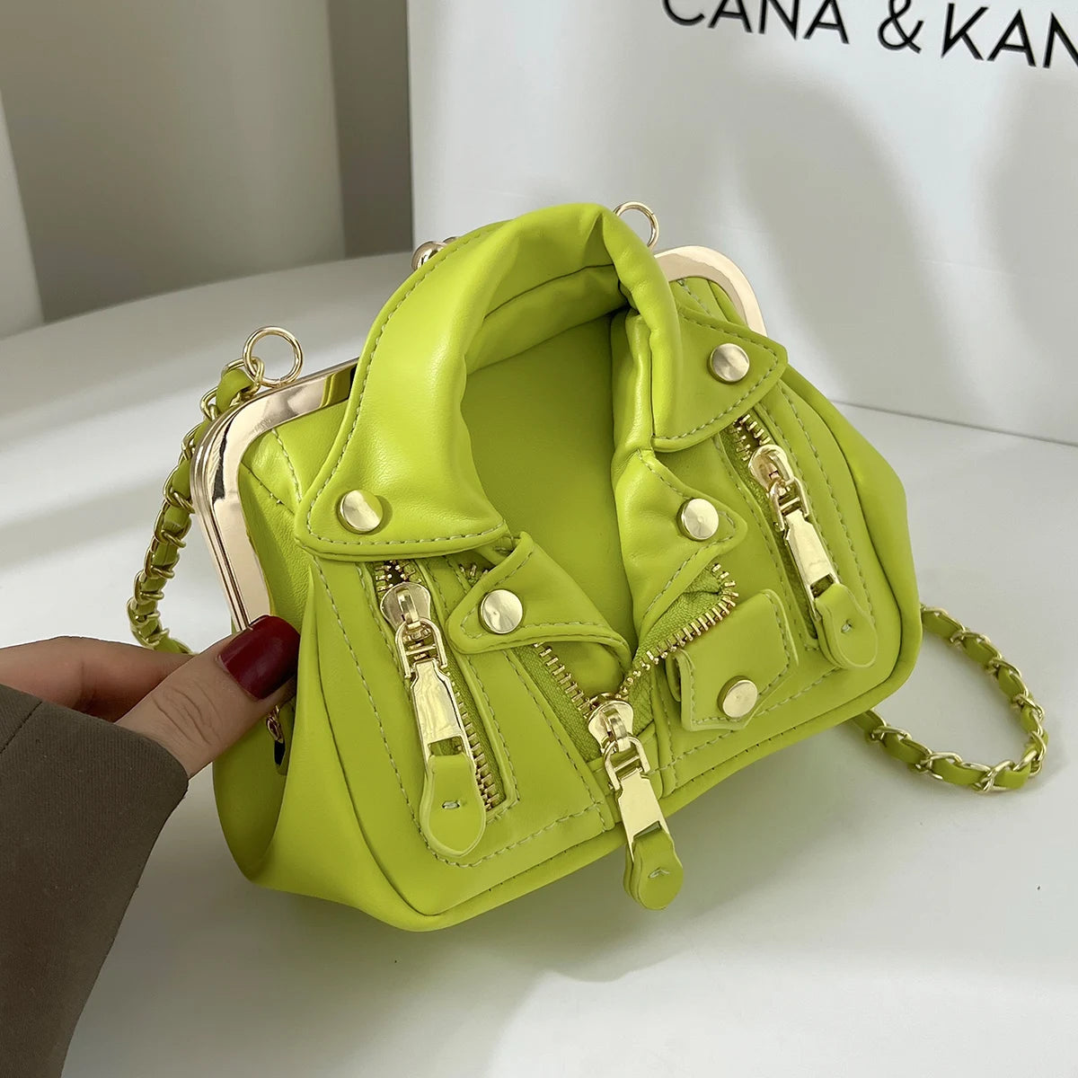 Biker Barbie Crossbody Bag