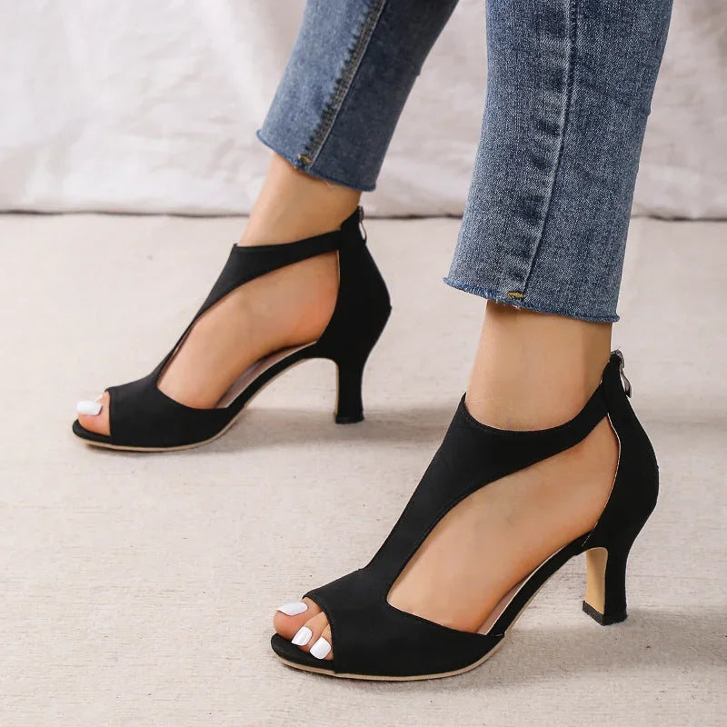 Stiletto Shark Sandals