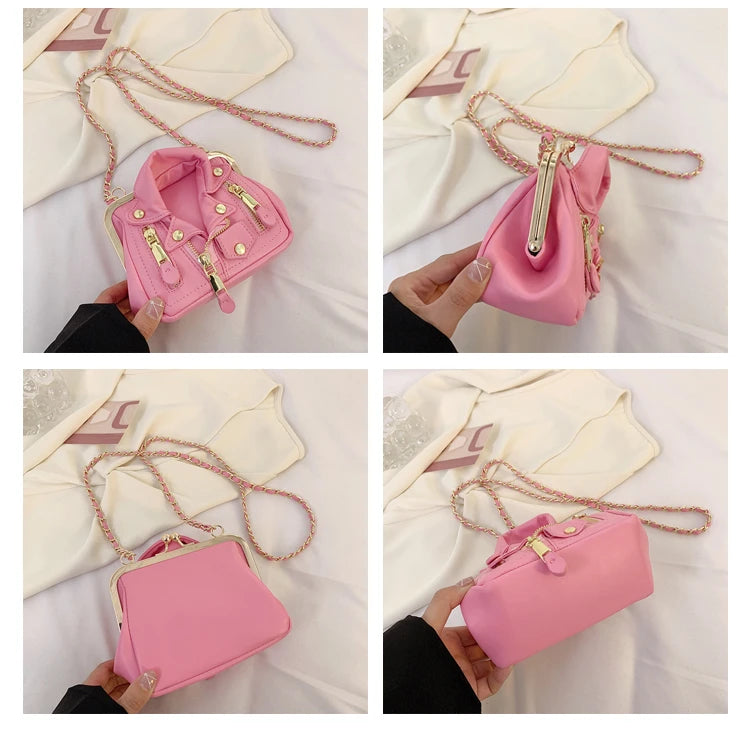 Biker Barbie Crossbody Bag