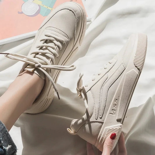 White Swarn Sneakers