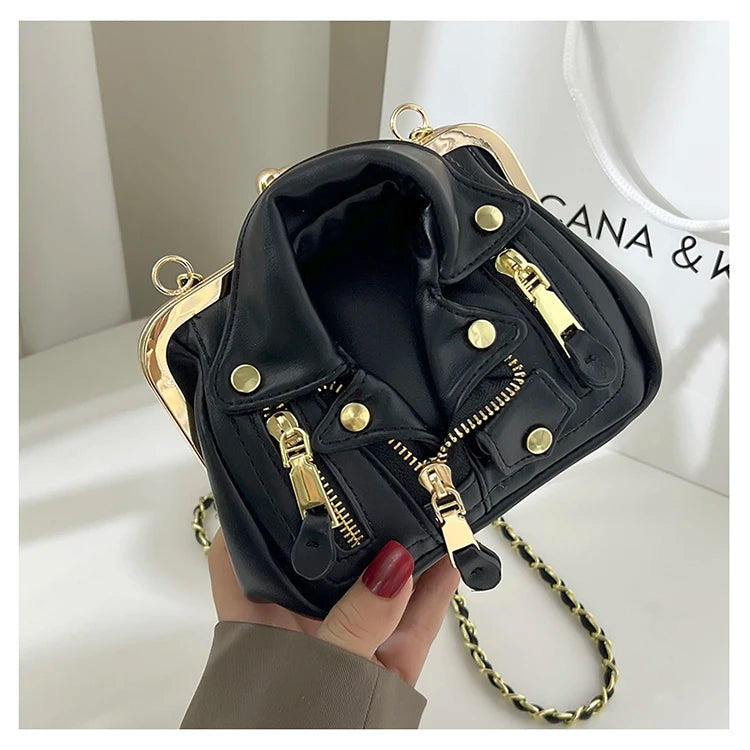 Biker Barbie Crossbody Bag