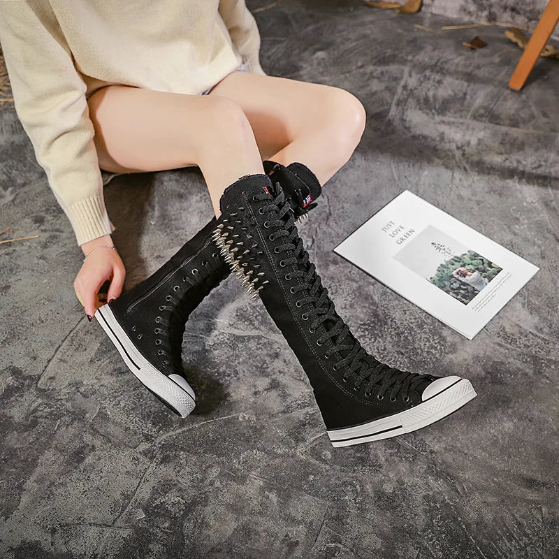 Spike Punk Boots