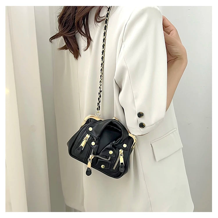 Biker Barbie Crossbody Bag