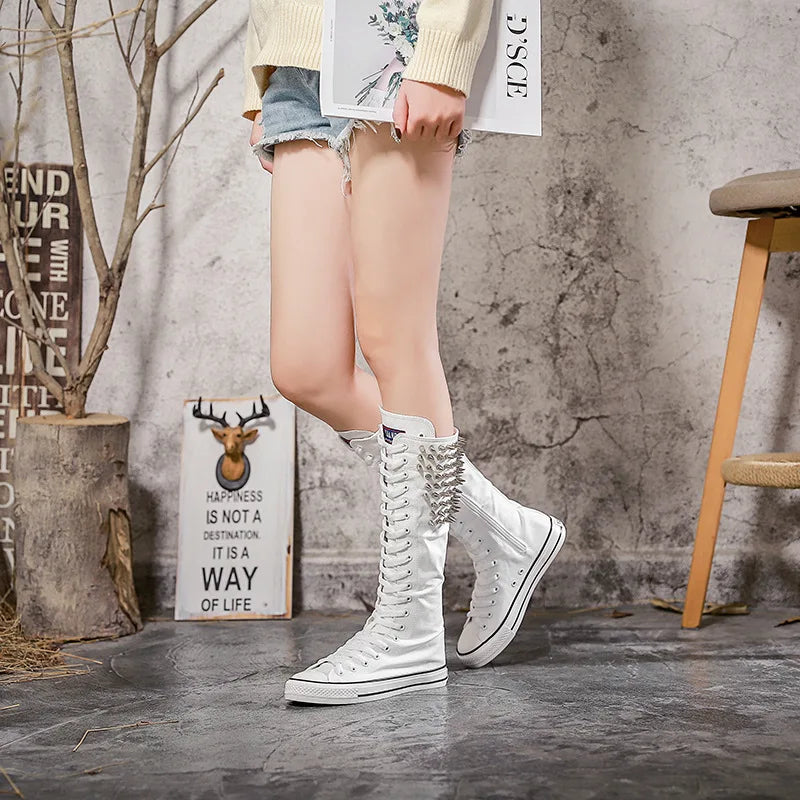 Spike Punk Boots
