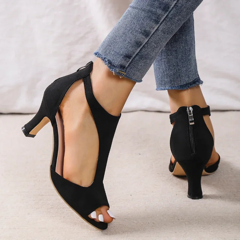 Stiletto Shark Sandals