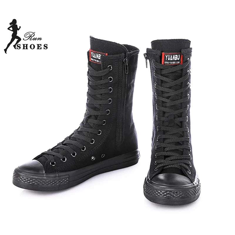 Black Air Ankle Boots