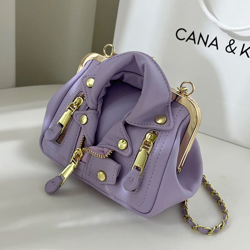 Biker Barbie Crossbody Bag