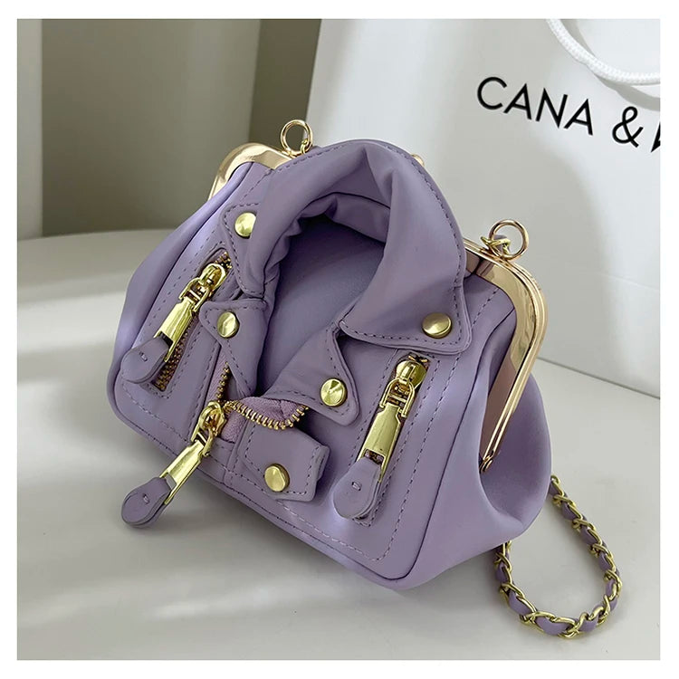 Biker Barbie Crossbody Bag