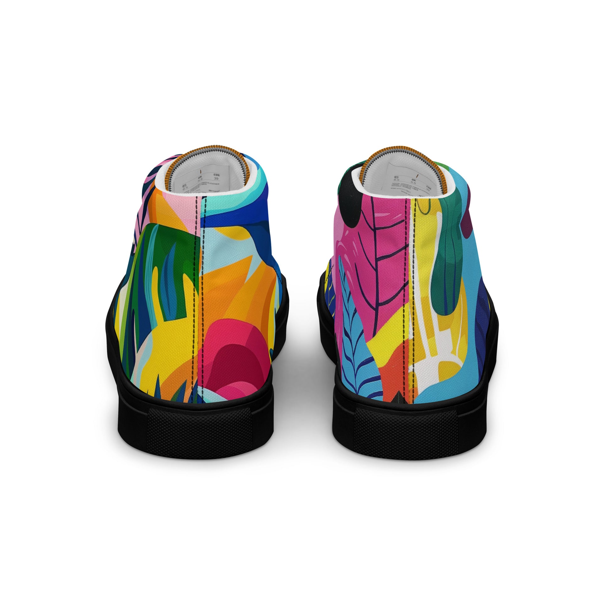 a couple of shoes that are on a bench 