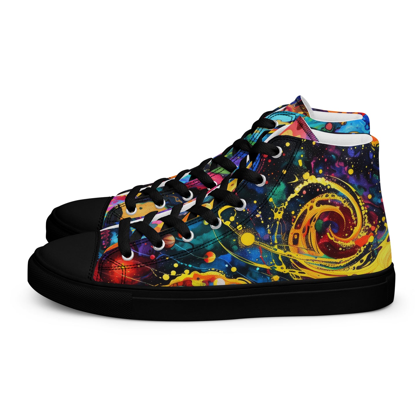 a picture of a black and black shoe 